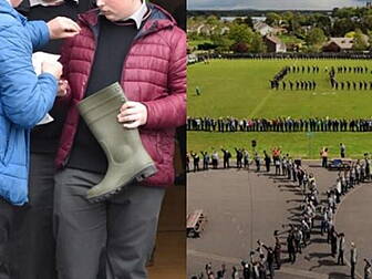 Offaly Students Break Welly To...